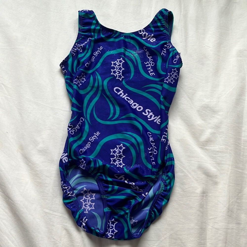 2016 Chicago Style open back leotard size child medium
